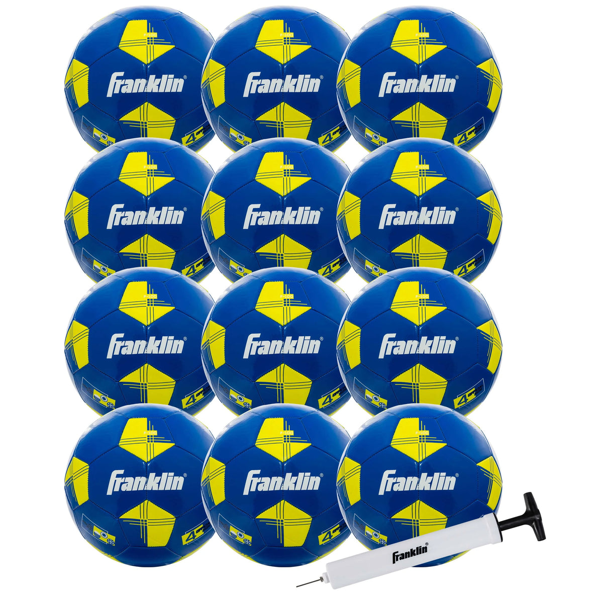 Youth Size 4 Soccer Balls 12 Pack R35273