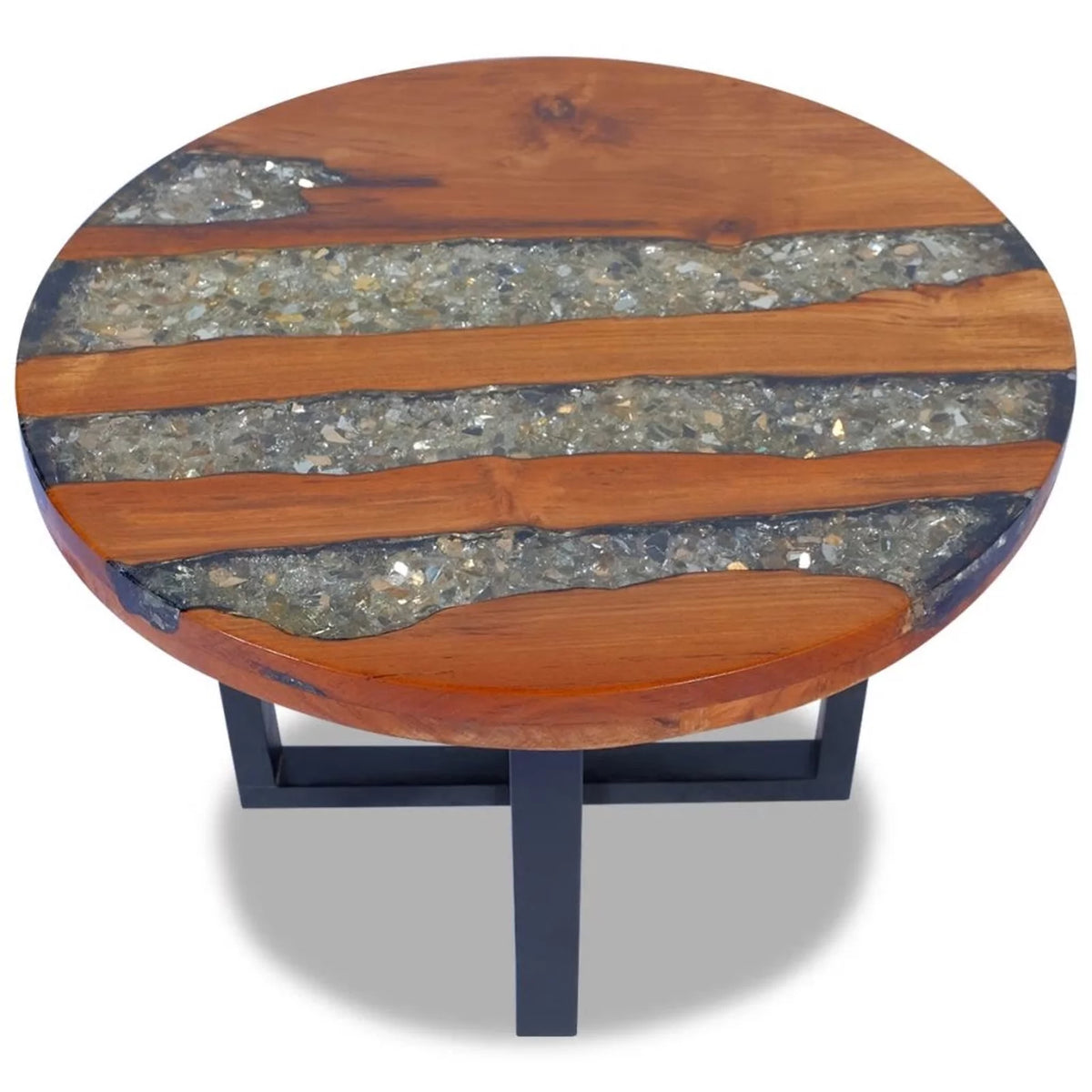 Teak Resin Coffee Table 23.6" W94282