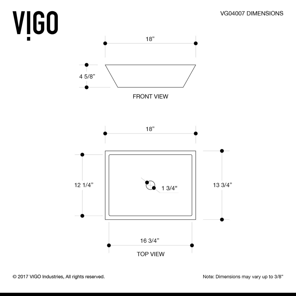 Matte Stone Vessel Bathroom Sink H292