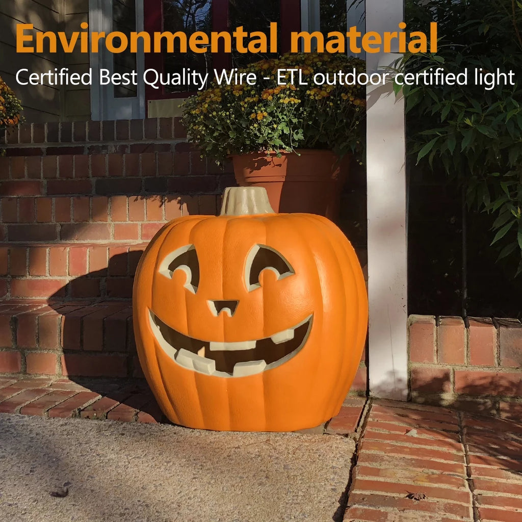 21 in Pre-lit LED Jack O Lantern Pumpkin Lantern Q55242