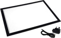 A3 Black LED Light Box W115
