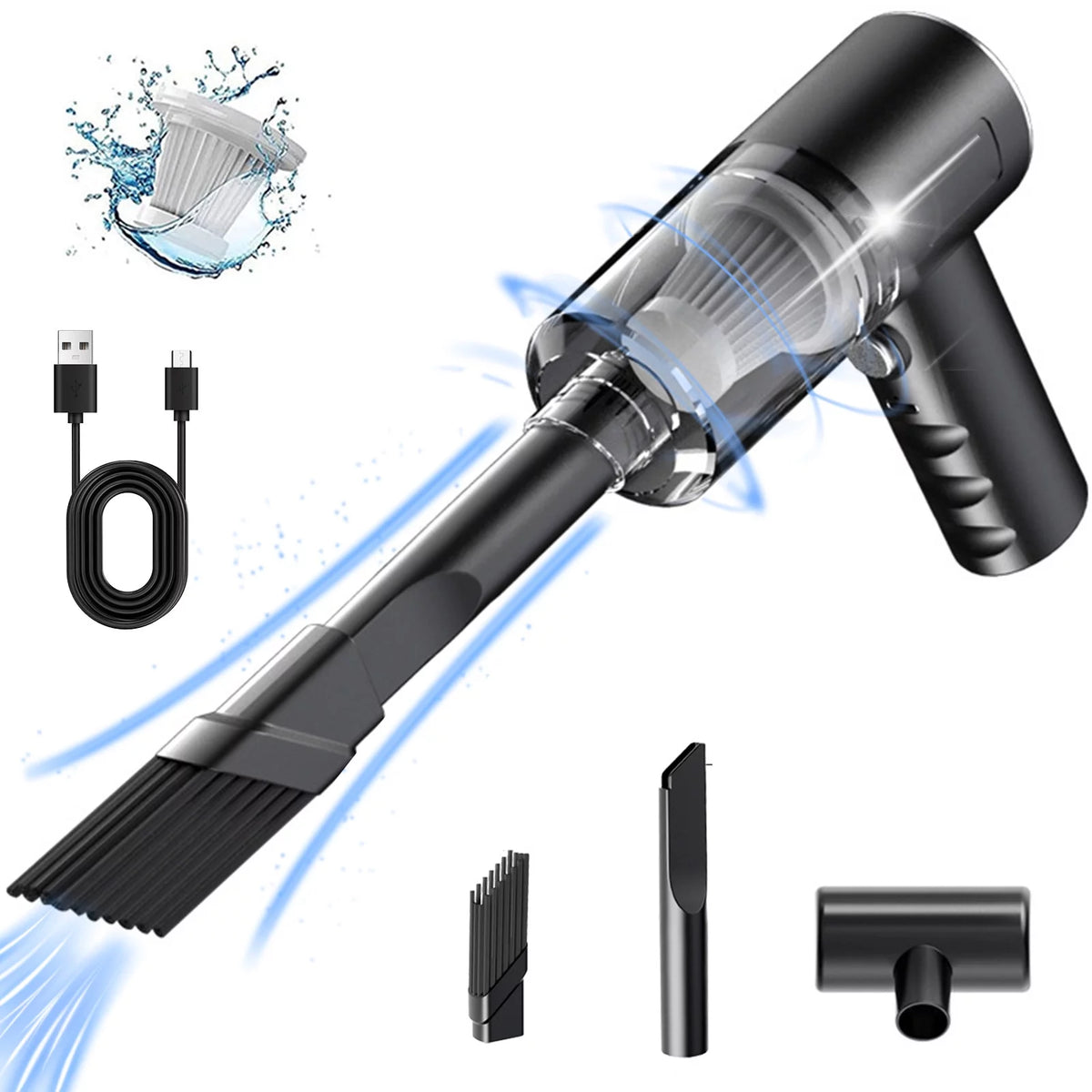 Cordless Handheld Car Vacuum Cleaner E567