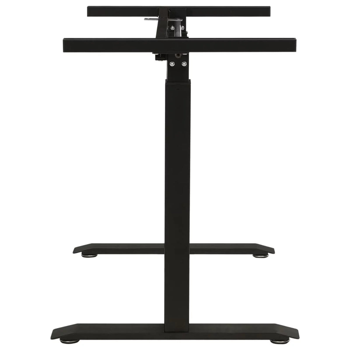 Manual Height Adjustable Standing Desk Frame Black M136
