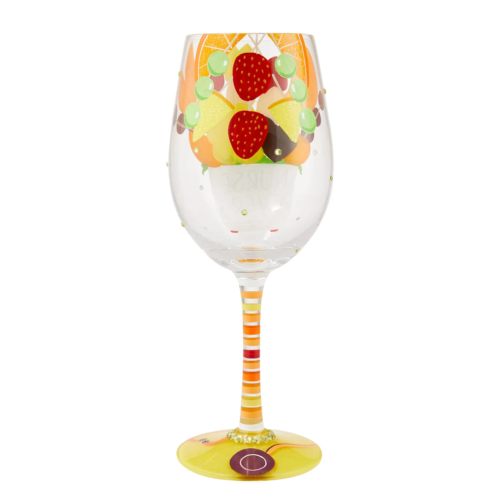 Nurse Wine Glass Y8724