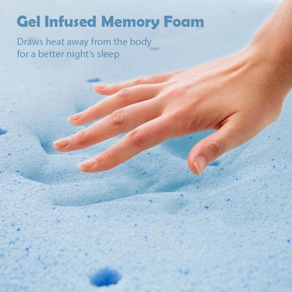 Twin Size 6-inch Gel Memory Foam Mattress V2573