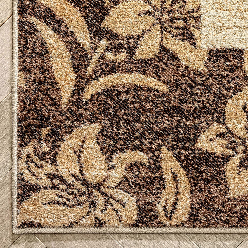 Beige 9x13 Rug A3609