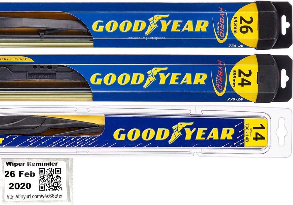 Windshield Wiper Blade Set Pack of 2 G3578