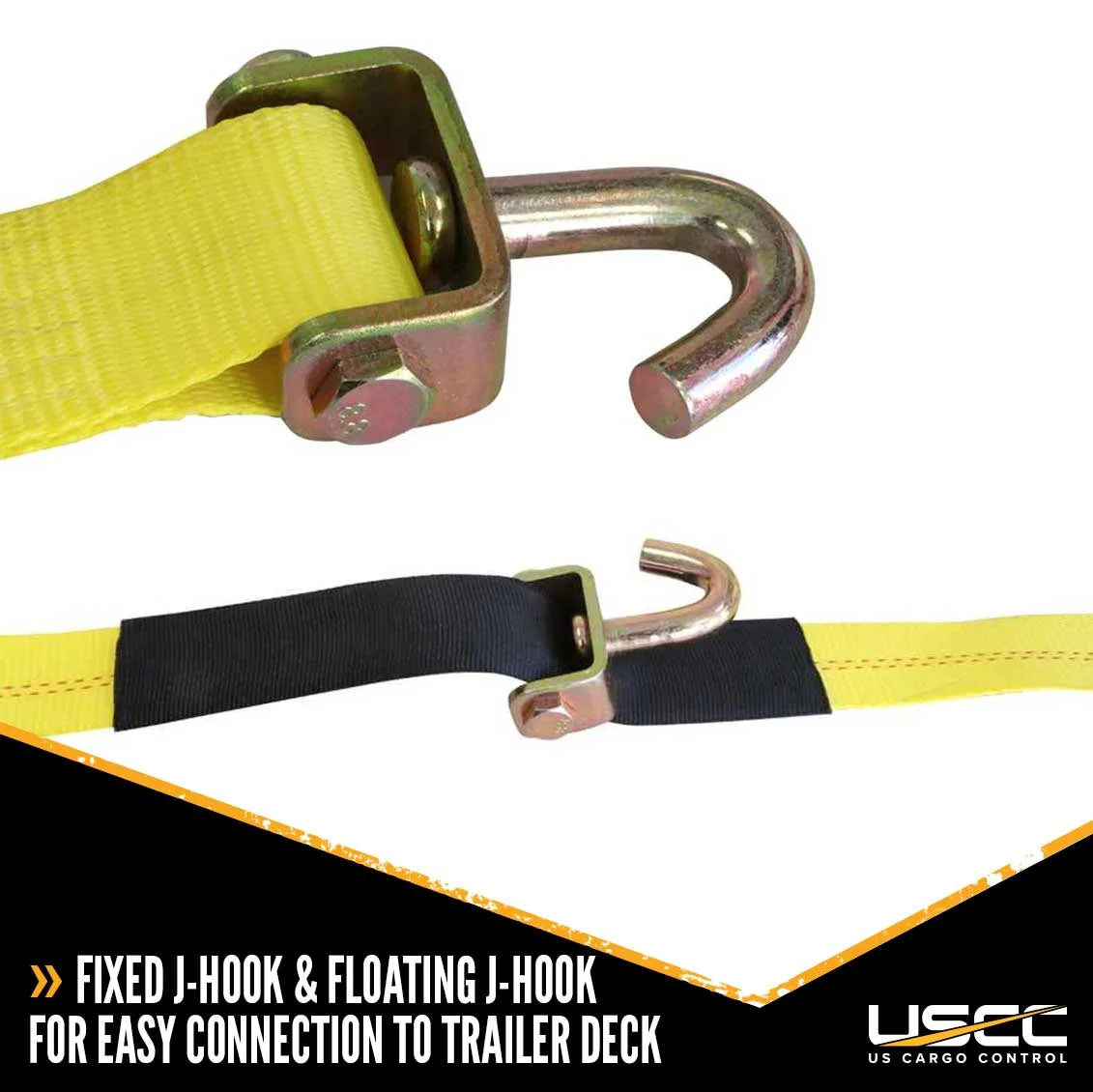 2" x 10' Wheel Strap with 2 Swivel J Hooks R53381