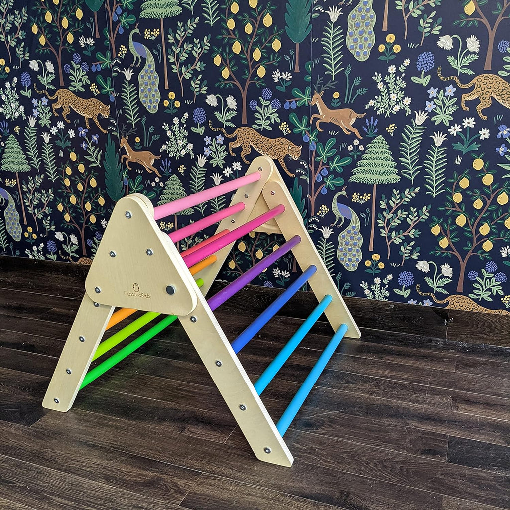 Jumbo Rainbow Foldable Climbing Triangle Y508174
