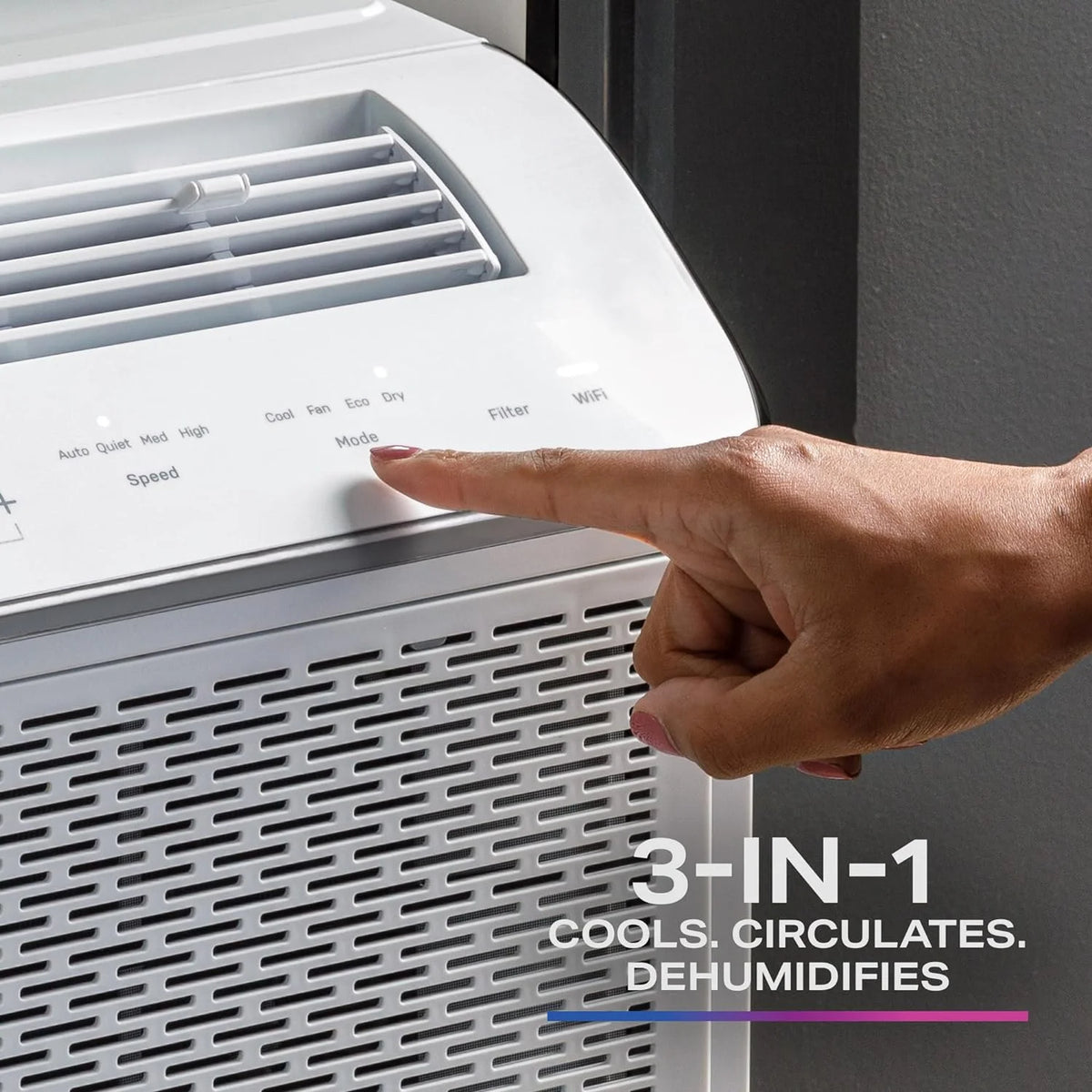 8,100 BTU 115V Window Air Conditioner White J504916