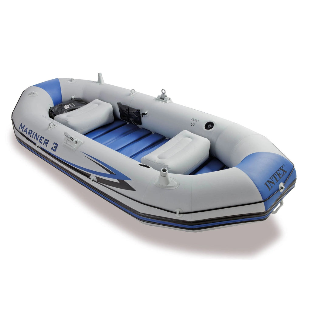 3-Person Inflatable Boat & Oars Set D66527