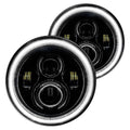 7in. LED Headlights (Pair) White P676