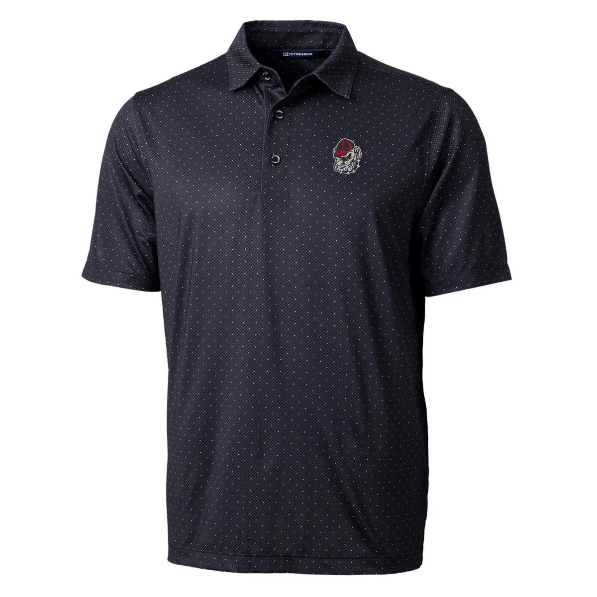 Men's Black Stretch Polo R6620