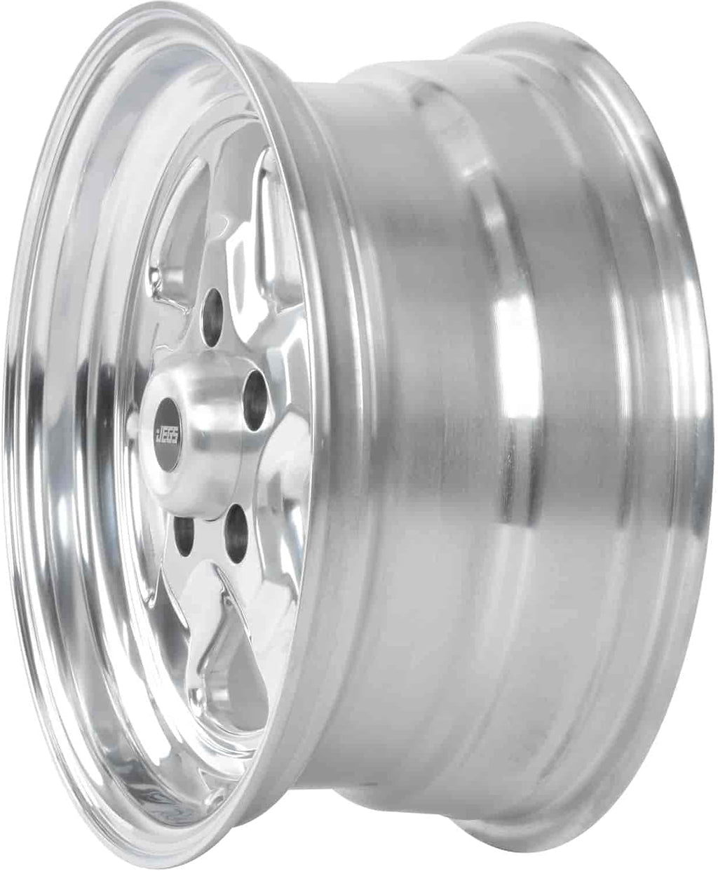 Polished Aluminum Wheel 15” x 7” with Center Cap R54571