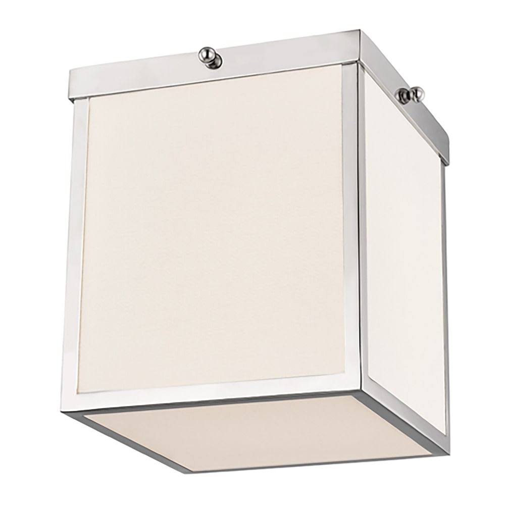 Polished Nickel 1 Light Flush Mount R396367