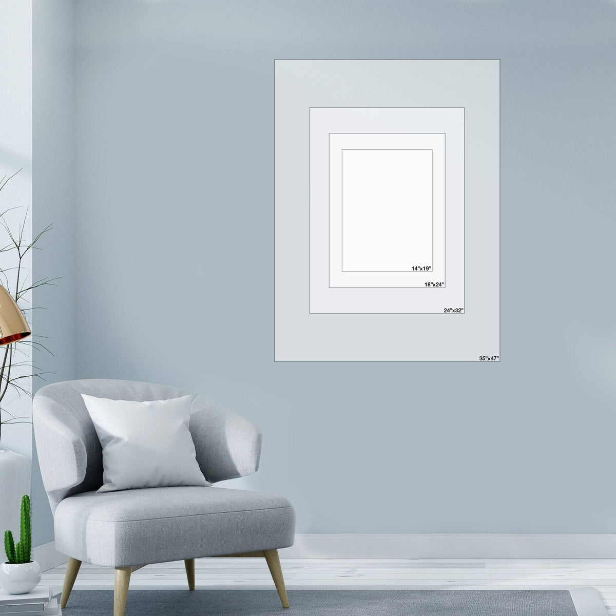 Blue Note II Canvas D876
