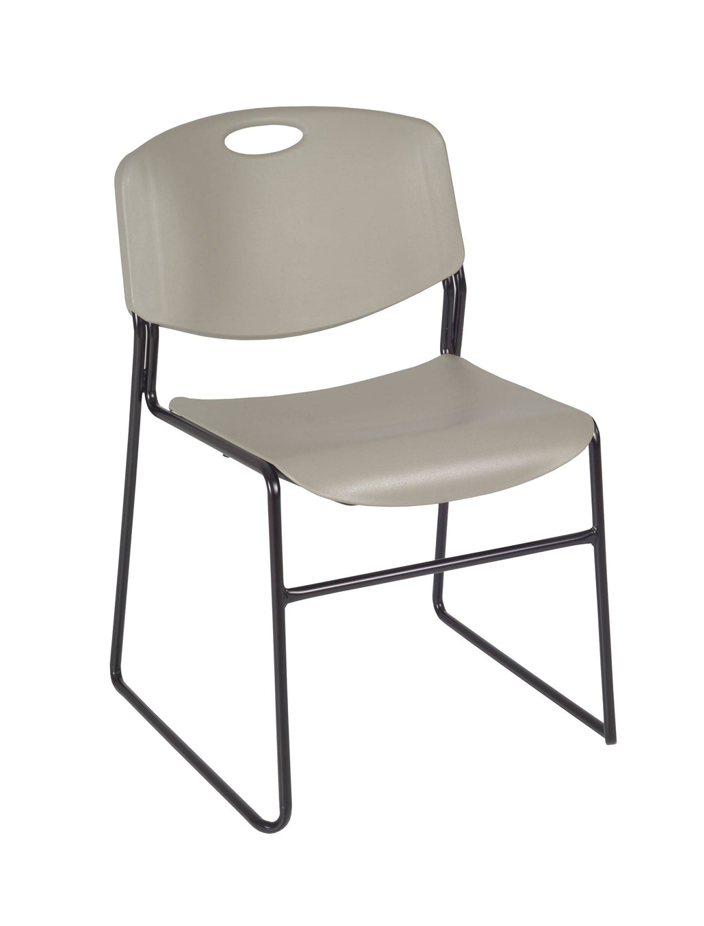 Round Breakroom Table with 4 Stack Chairs Y2986