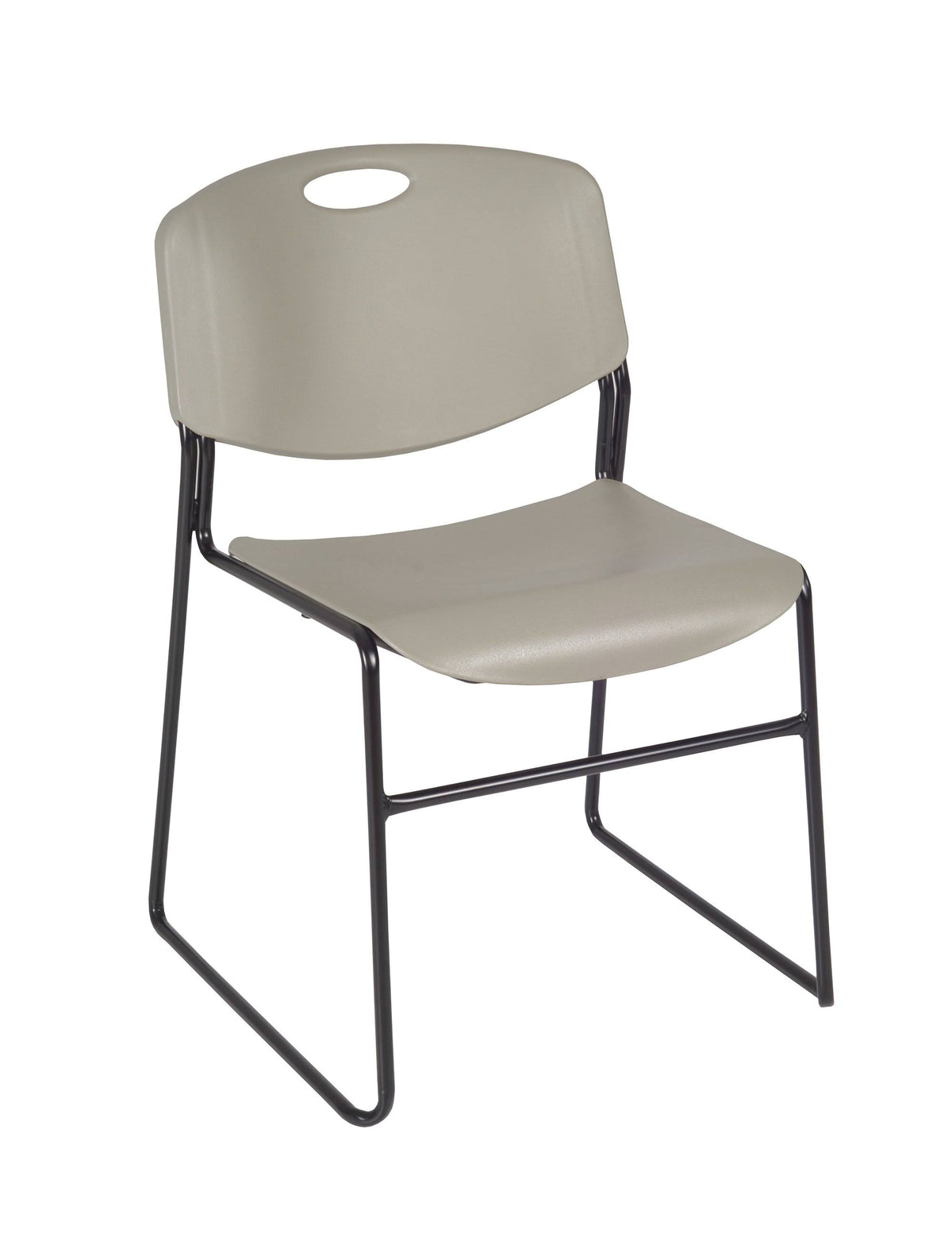 Round Breakroom Table with 4 Stack Chairs Y2986