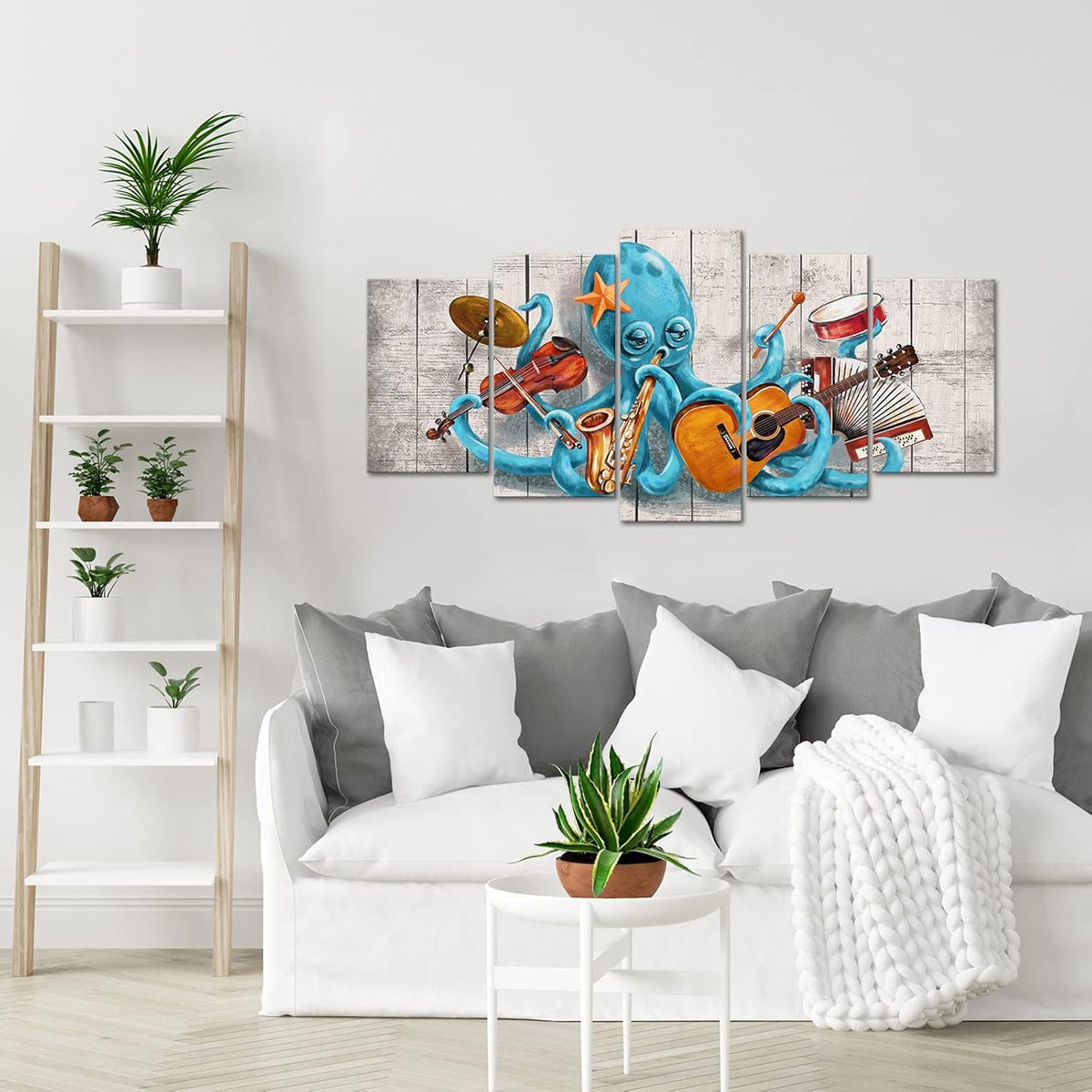 Octuptus Canvas Wall Art Print O86386