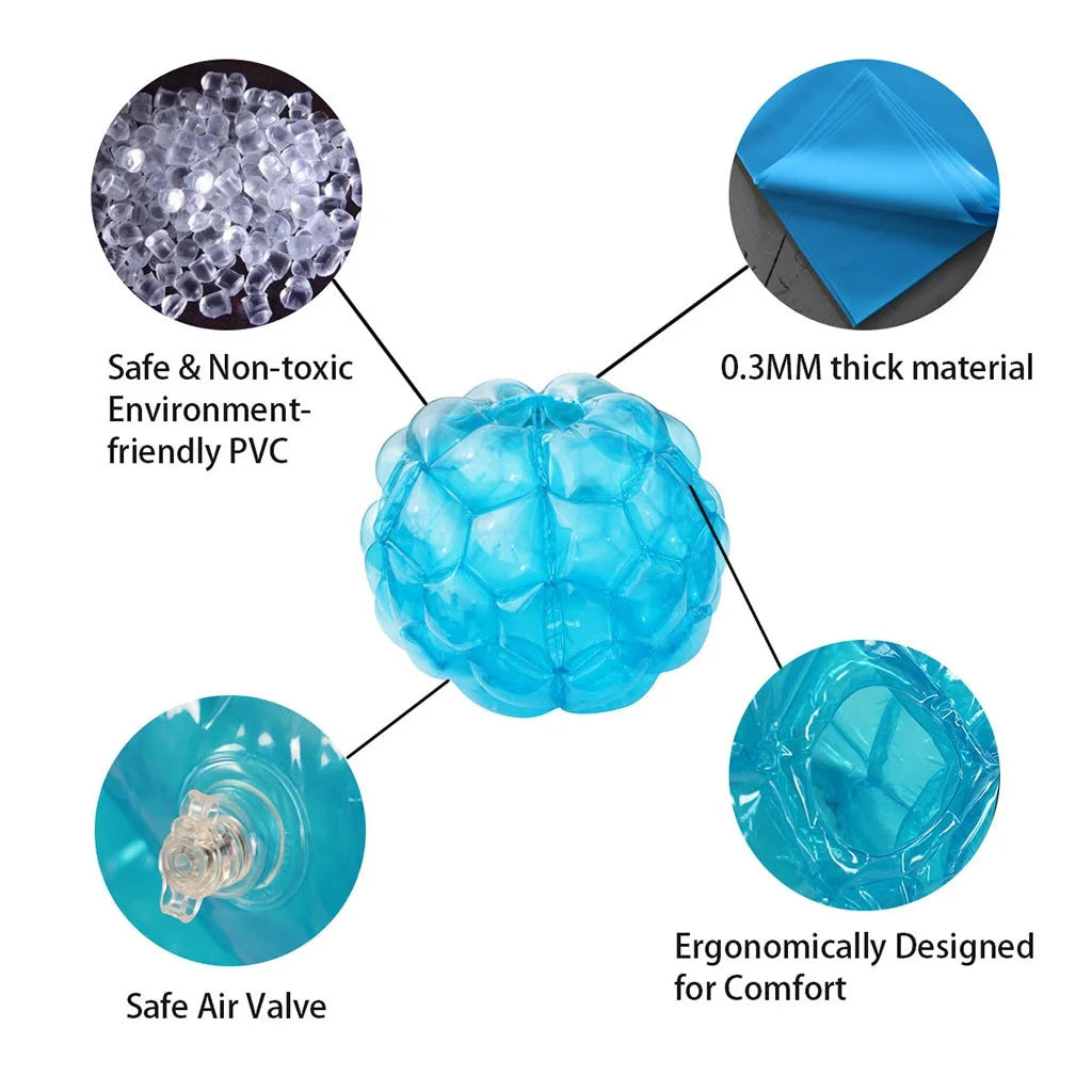 Inflatable Bubble Balls for Kids Outdoor Team Gaming Play L80994