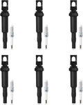 Ignition Coil Pack with Spark Plug Set of 6 A587609
