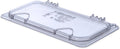 Clear Polycarbonate Hinged Lid with Two Handles J7871