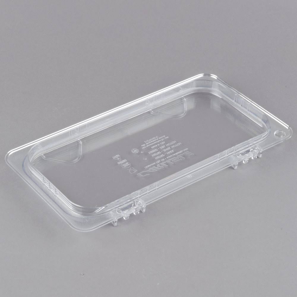 Clear Polycarbonate Hinged Lid with Two Handles J7871