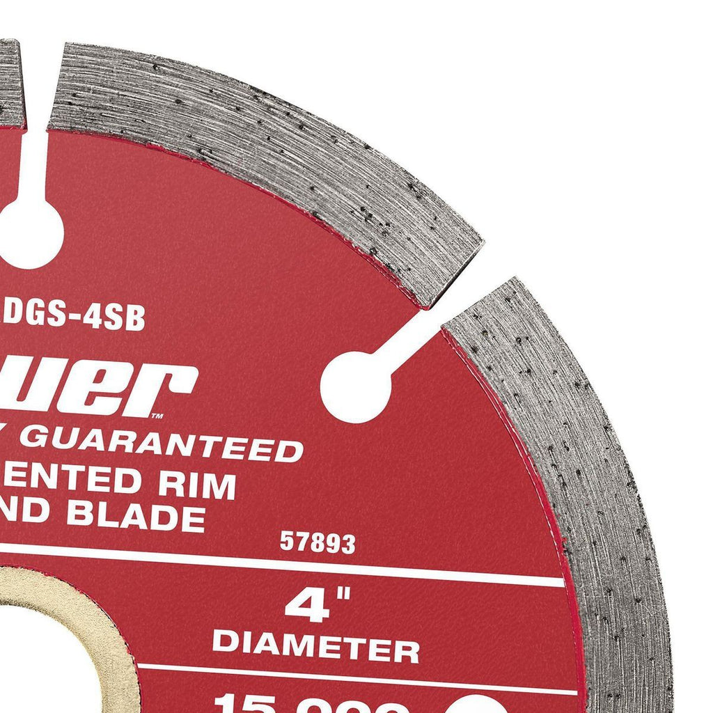 4 in. Segmented Rim Diamond Saw Blade A522525