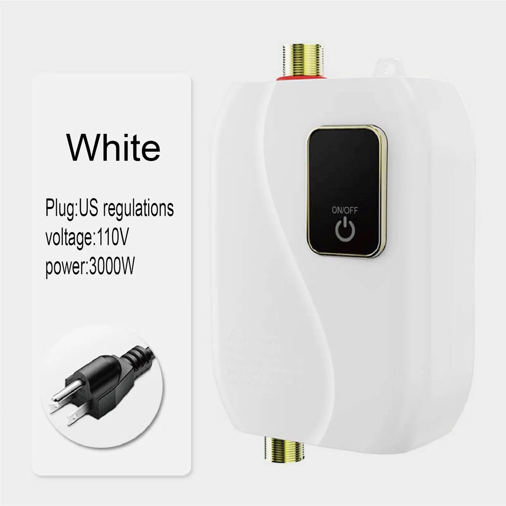 Instant Water Heater 3000W Electric Tankless with LCD Display T5848