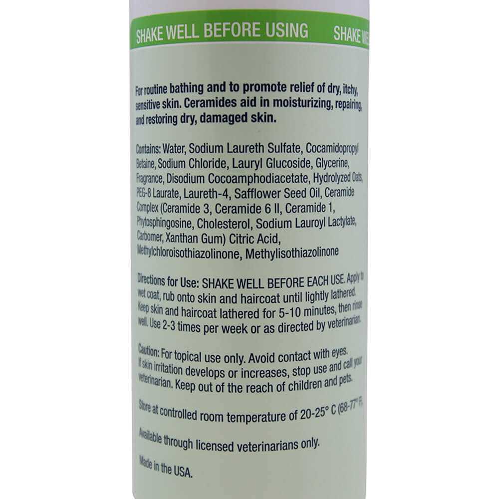 Oatmeal Shampoo for Cats and Dogs R112