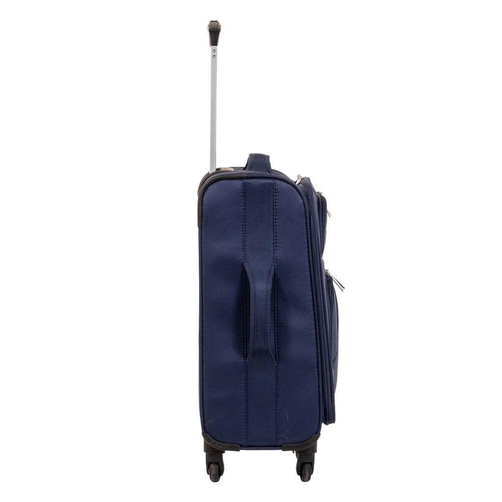 Navy 20-inch Softside Carry-on Luggage D955