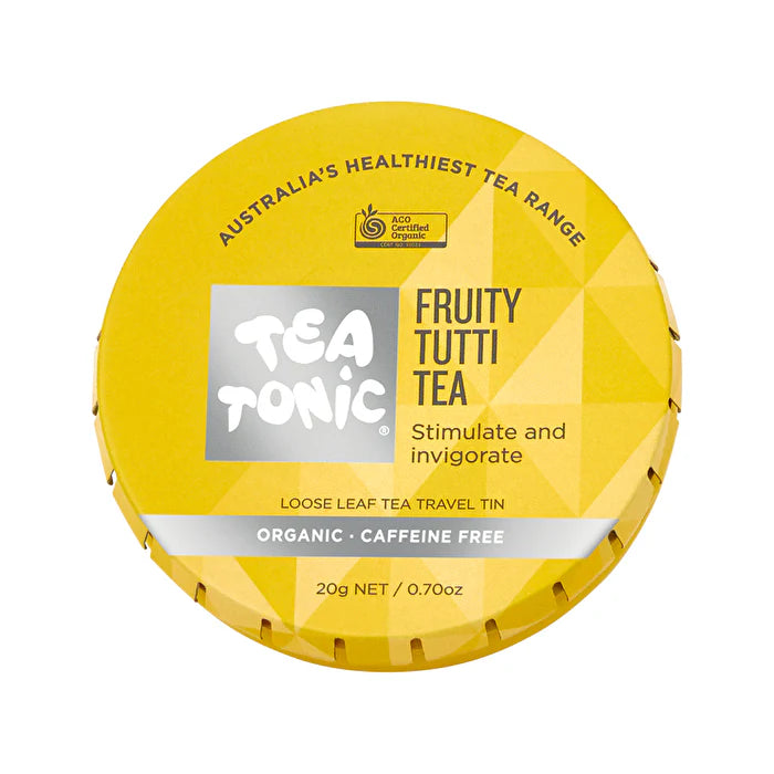 Organic Fruity-Tutti Tea Travel Tin 20g K4554