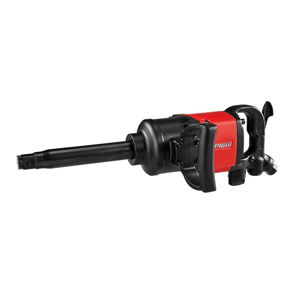 1 in. D-Handle Aluminum Air Impact Wrench, 8 in. Extended Anvil, 2500 ft. lbs., Red J280216