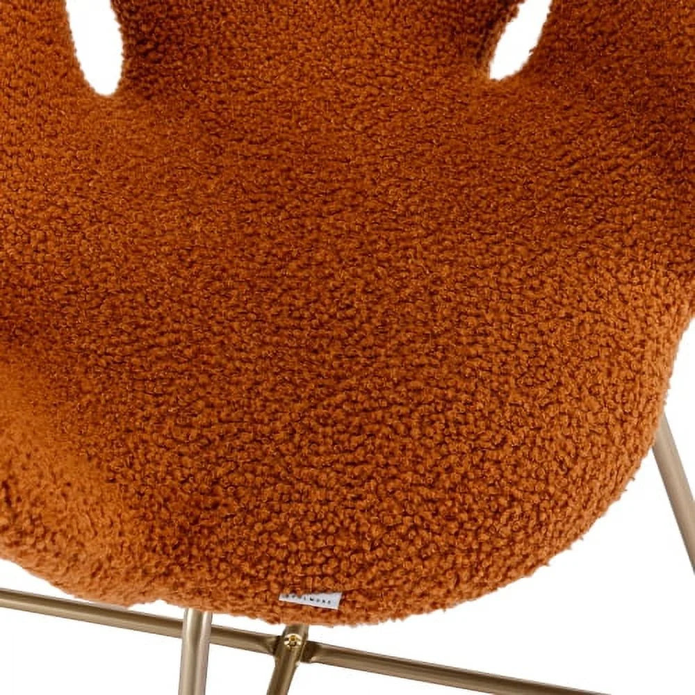 Velvet Upholstered Accent Chair with Metal Legs 2PC/SET S548919