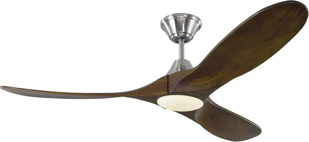Matte Black 60 Ceiling Fan with LED Light and Remote Control U32344