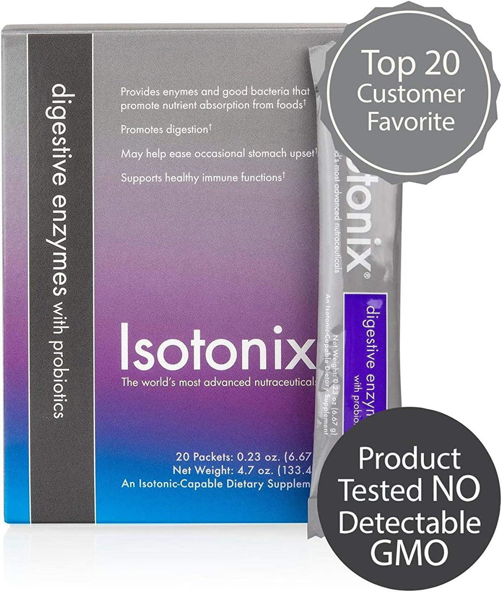 Digestive Enzymes with Probiotics 20 Packets B9396