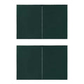 Party Tent Sidewall 2 pcs with Zipper PE Green H52011