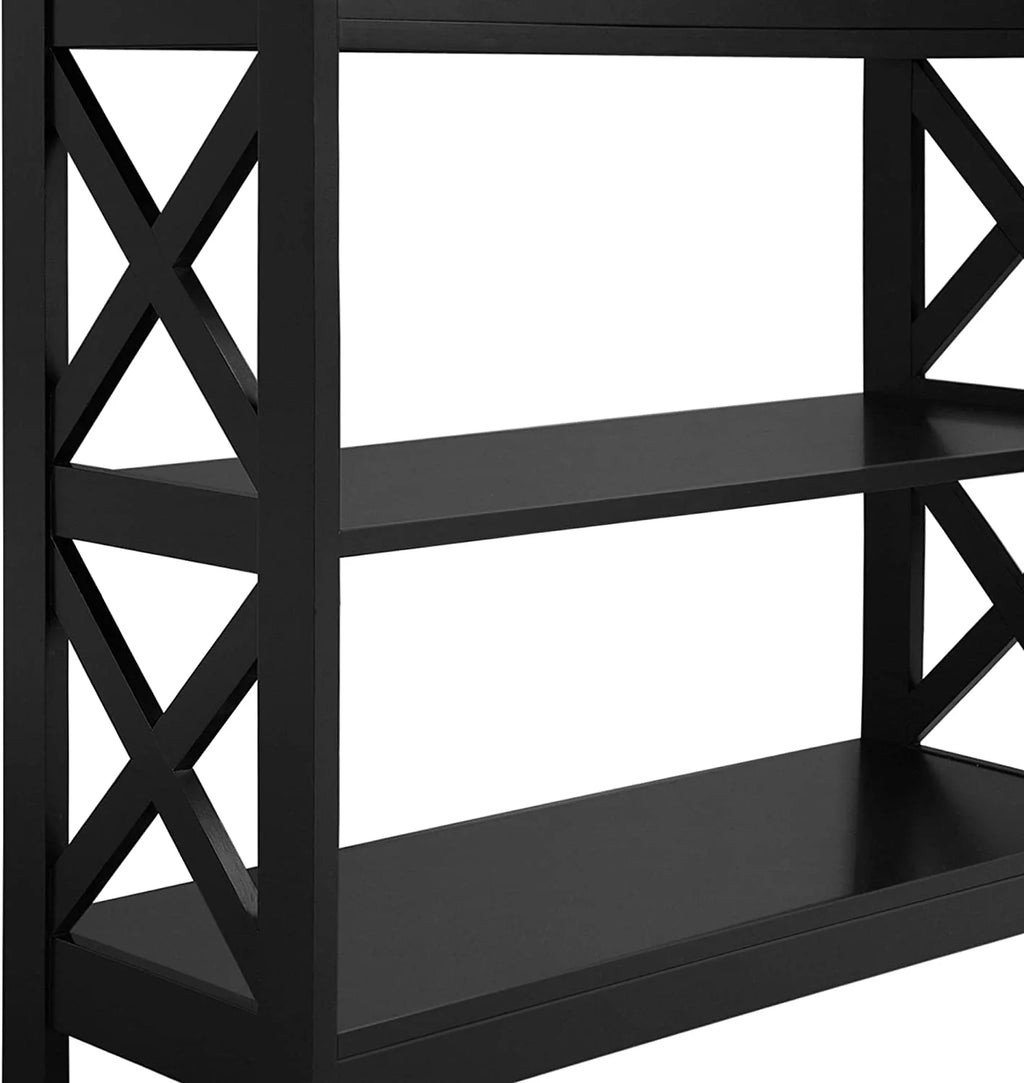 Console Sofa Table with Drawer and 3 Tier Storage Shelves N161191
