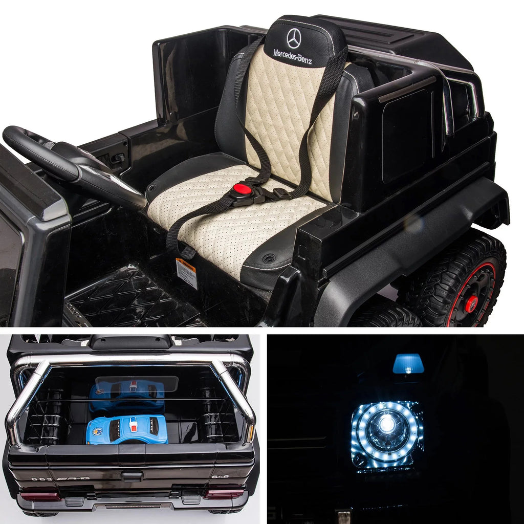 24V Electric Ride on Car with Remote Control, Black K19450