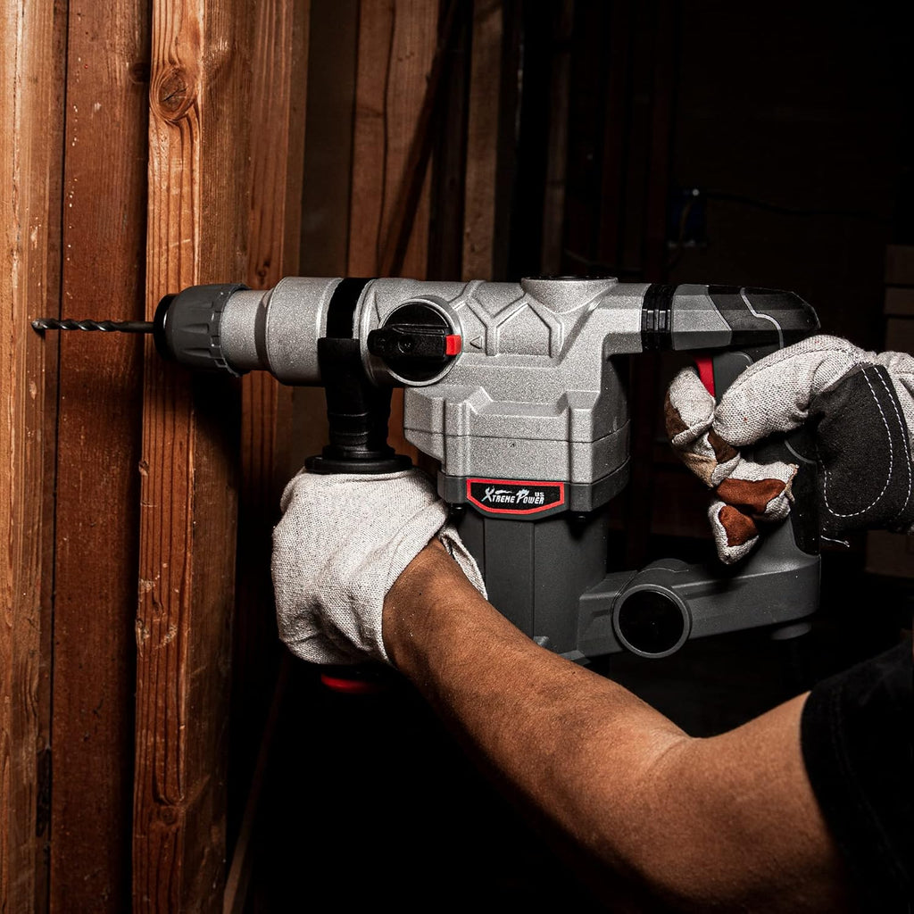 1200w Electric Rotary Hammer SDS Plus Drill with Carrying Case S58919