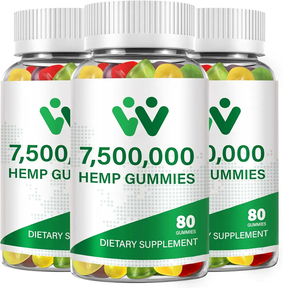 Organic Hemp Gummies 240 Gummies I63245
