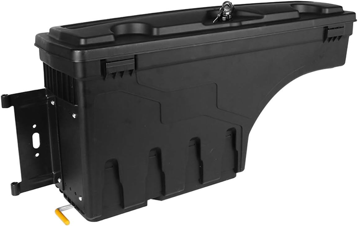 Set of 2 Truck Bed Storage Tool Box Lockable H86308