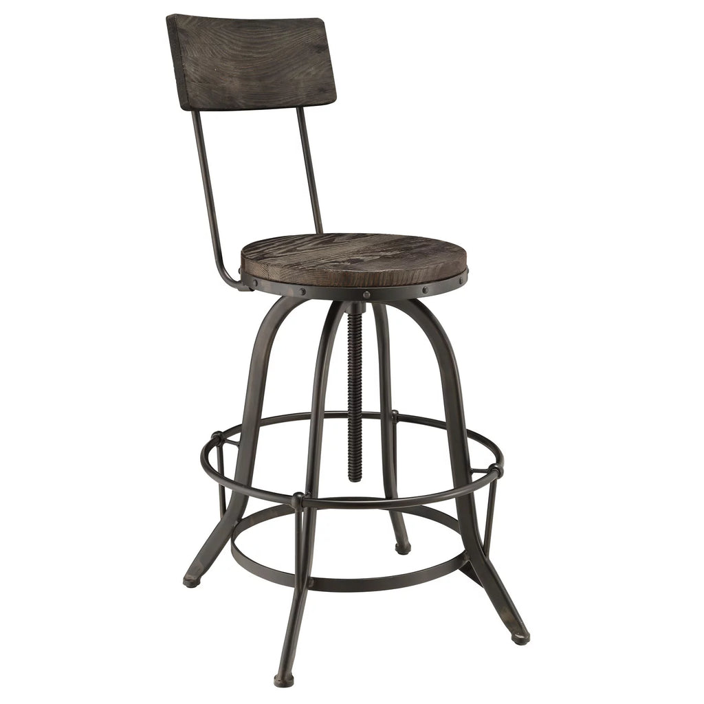 Black Wood Bar Stool M95955