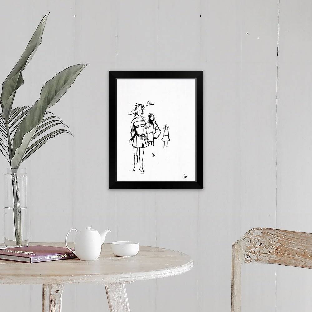 Black Framed Print Wood Portrait Rectangle 1 Piece 16 x 20 J9335