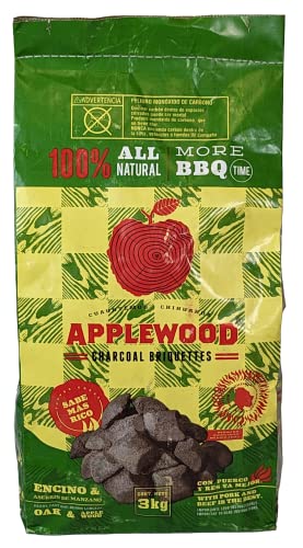 6.5 Lb Oak & Applewood Charcoal Briquettes Y668753