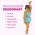 Whole Body Deodorant Solid Stick 2.6oz F292