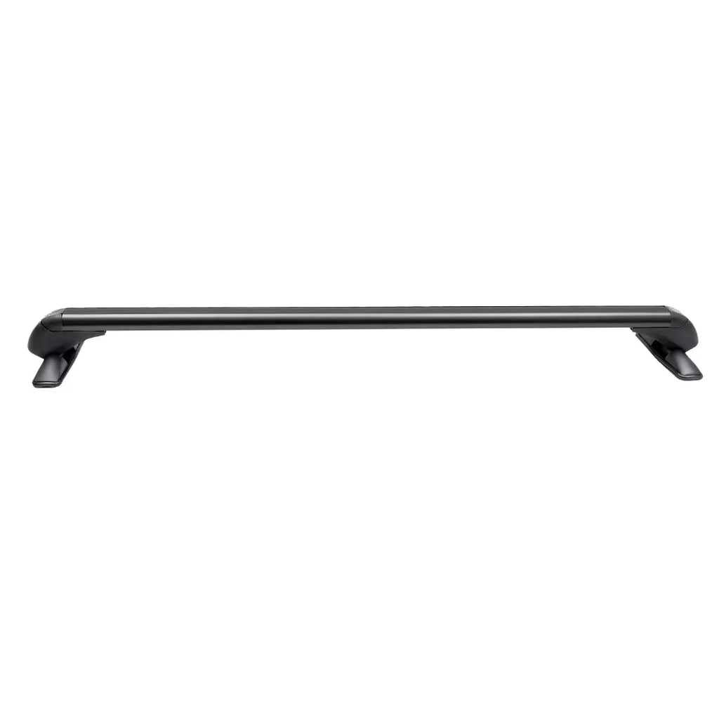 2Pcs Universal Aluminum Car Top Roof Rack Rail Adjustable Lockable Black S2275