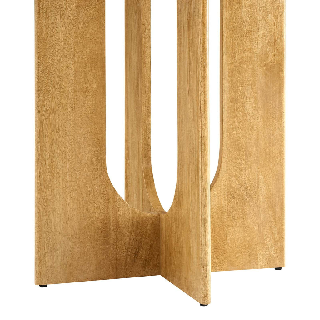 Round 48" Oak Wood Dining Table Y311432
