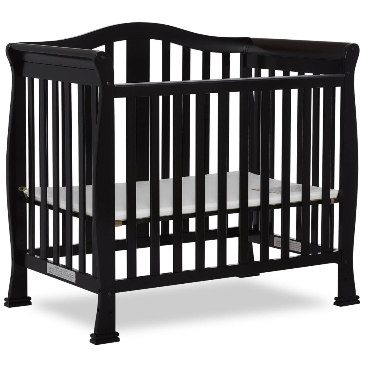 Black Convertible Mini Crib N71005
