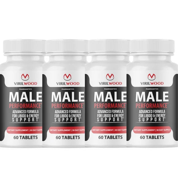 Performance & Drive Pills for Men - 4 Bottles G943522